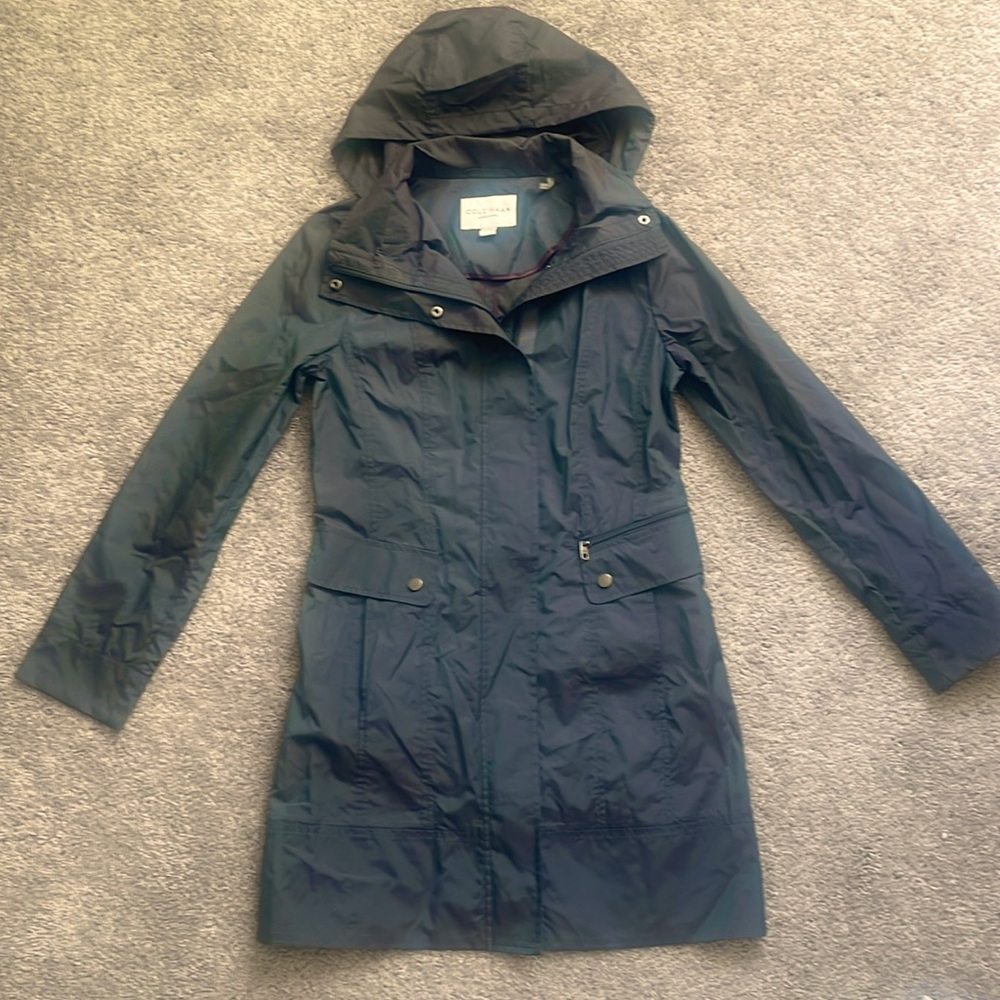 Cole Haan Signature Grey Raincoat